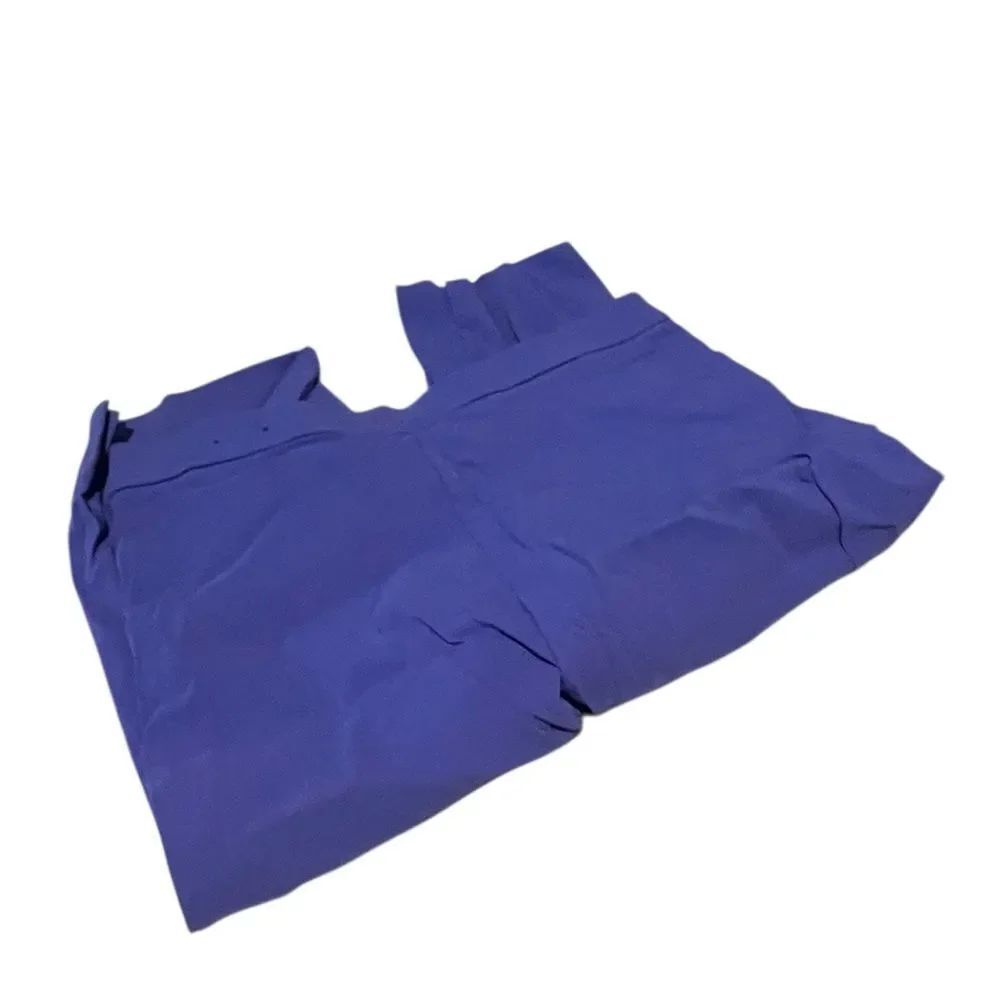 Alfred Dunner Purple High-Rise Shorts
